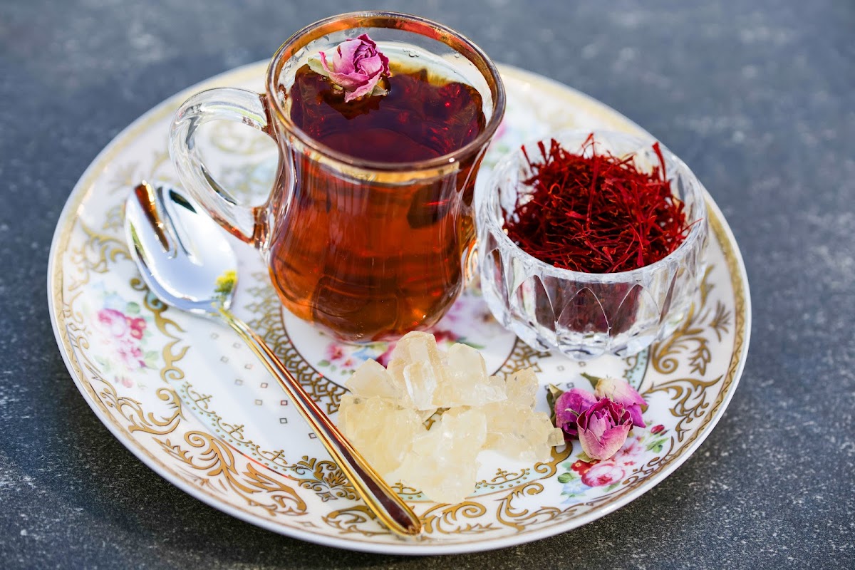 Saffron tea